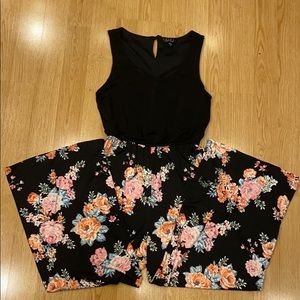 Floral Jumpsuit